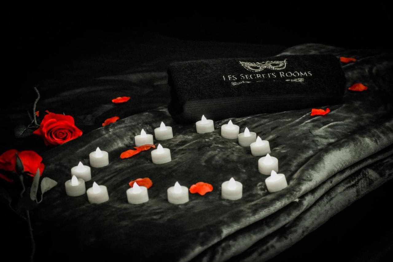Les Secrets Rooms, Love Room De Luxe Avec Jacuzzi Rivesaltes Kültér fotó